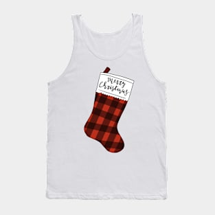 Merry Christmas Stocking Tank Top